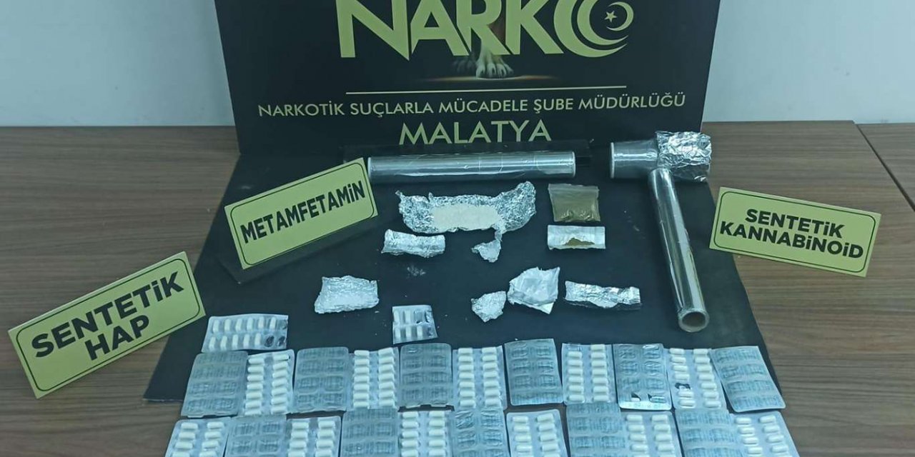 Malatya'da uyuşturucu ticaretinden 2 kişi tutuklandı
