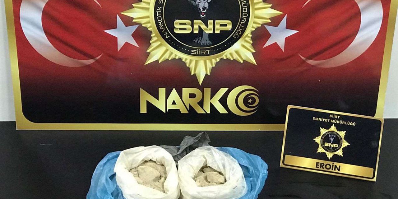 Şüphe üzerine durdurulan araçta uyuşturucu bulundu