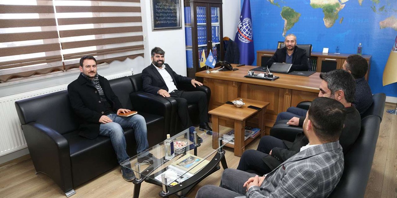 HÜDA PAR'dan İLKHA'ya ziyaret