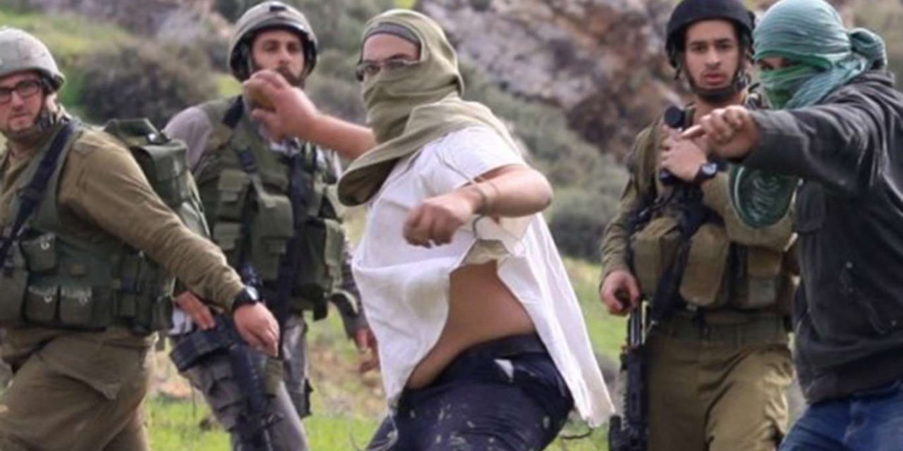 Siyonist yerleşimciler işgal ettikleri Filistin topraklarında Müslümanlara saldırıyor