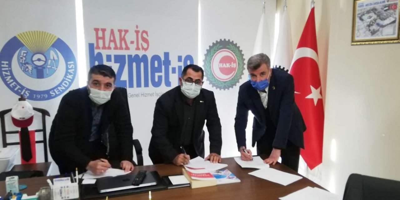 Kayapınar Belediyesi ile Hak-İş üç yıllık toplu iş sözleşmesi imzaladı