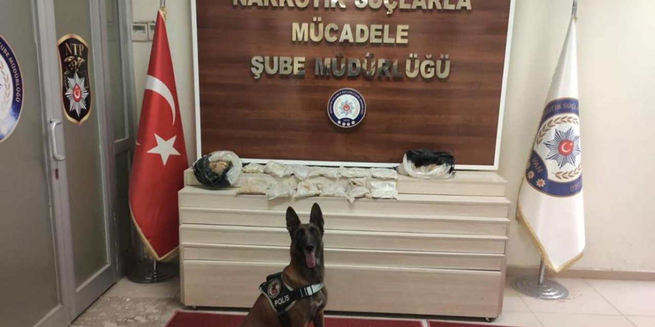 Turkish police seize 9,5 kg of heroin in eastern Turkey