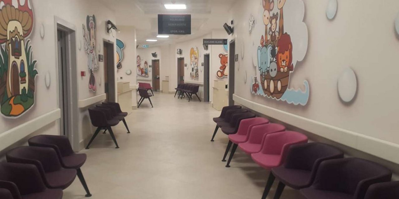 Çocuk acil ve çocuk servisi hizmete girdi