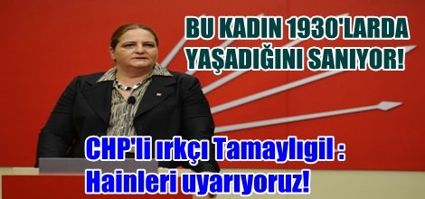CHP'li Tamaylıgil: Hainleri uyarıyoruz!