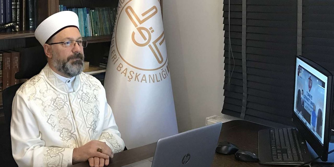 Diyanet İşleri Başkanı Erbaş'tan su tasarrufu çağrısı