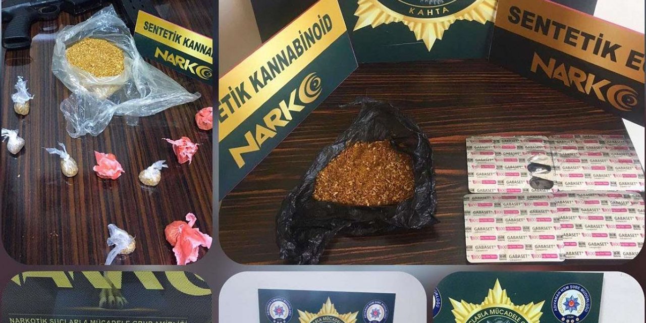 Adıyaman'da uyarıcı madde ticareti yapan 4 kişi gözaltına alındı