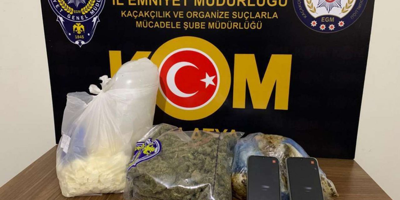 Malatya'da tulum peyniri içerisine gizlenmiş kubar esrar ele geçirildi
