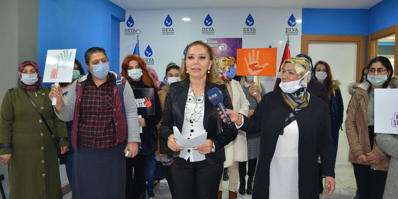 Kadına yönelik şiddete karşı sorumluluk çağrısı