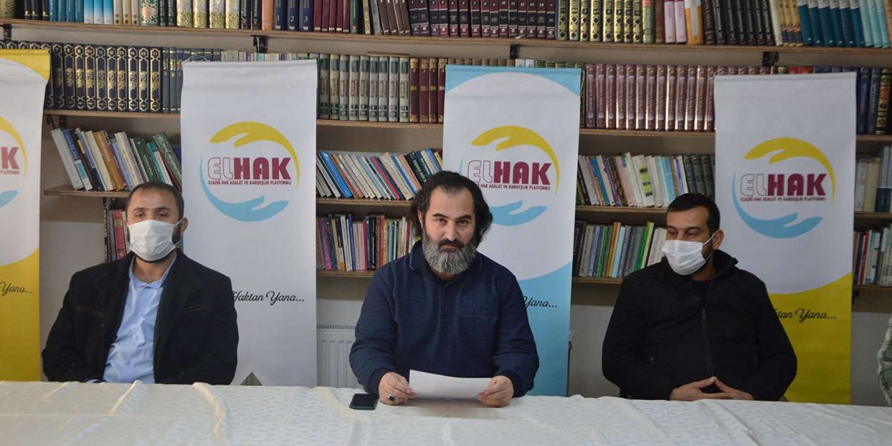 ELHAK Platformu'ndan gündeme ilişkin basın açıklaması