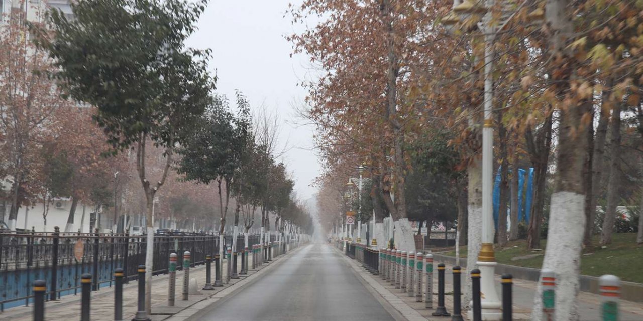 Sokağa çıkma kısıtlamasında Malatya sessizliğe bütündü