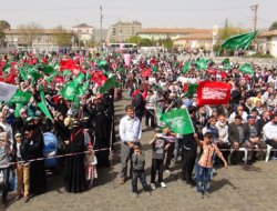 Elazığ peygamber efendimize biatini yeniledi