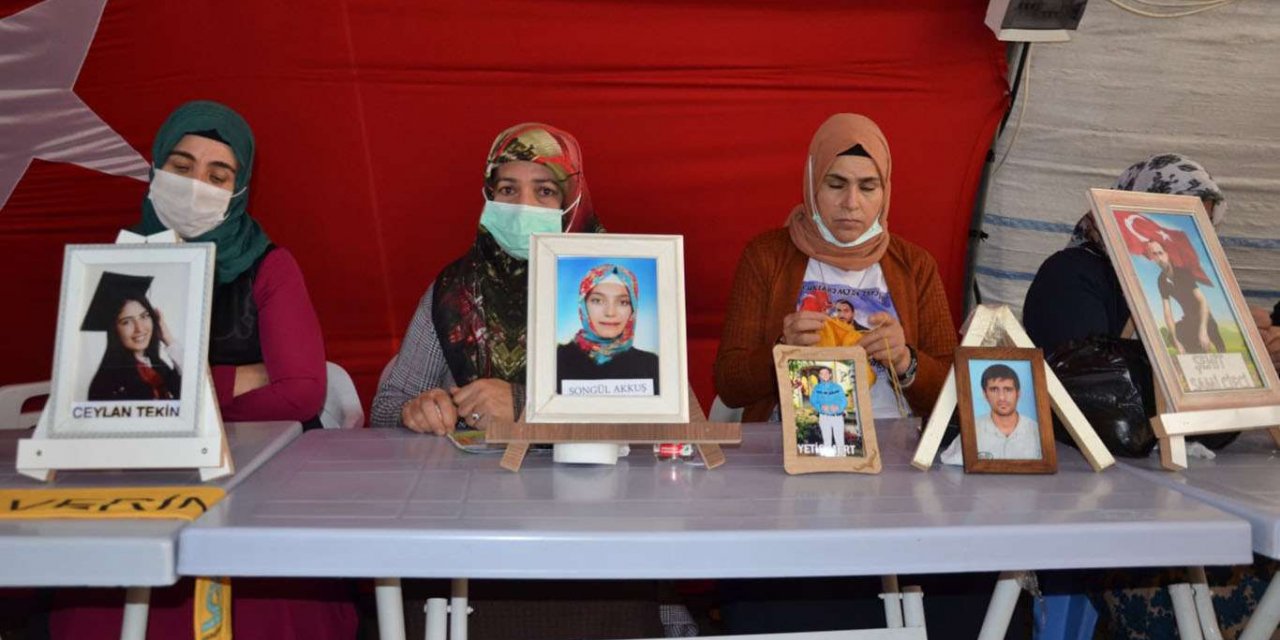 Evlat nöbetindeki anneler HDP milletvekiline tepki gösterdi