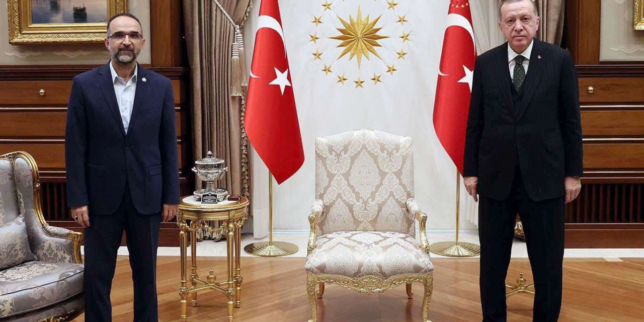 ​Erdoğan offers his condolences to HÜDA PAR Chairman on the death of his sister