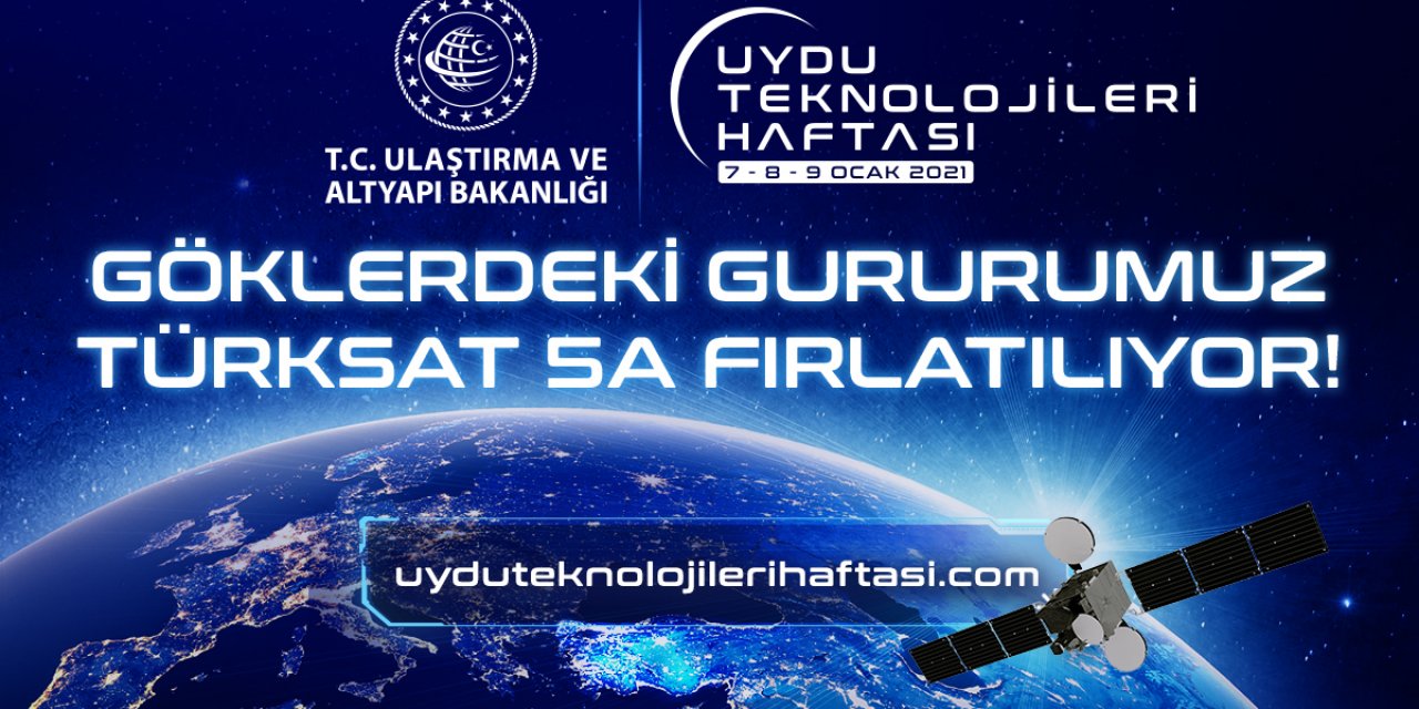Uydu teknolojileri haftası yarın başlıyor