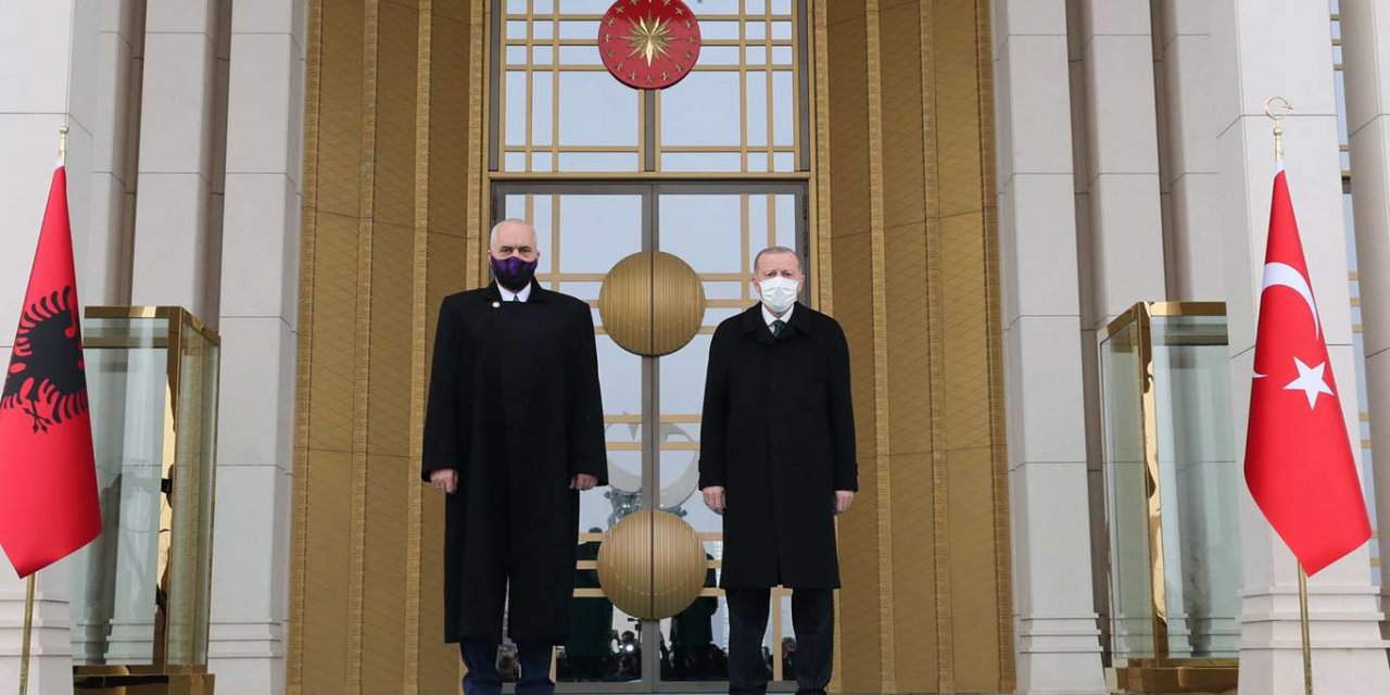 Arnavutluk Başbakanı Rama Ankara'da