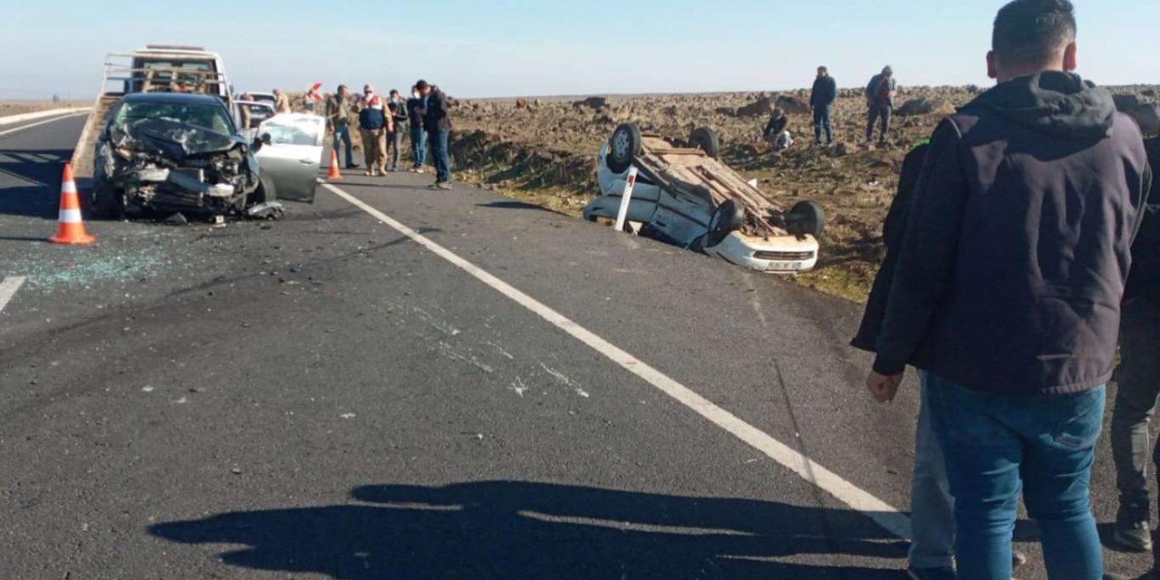 Diyarbakır- Şanlıurfa karayolunda kaza: 5 yaralı