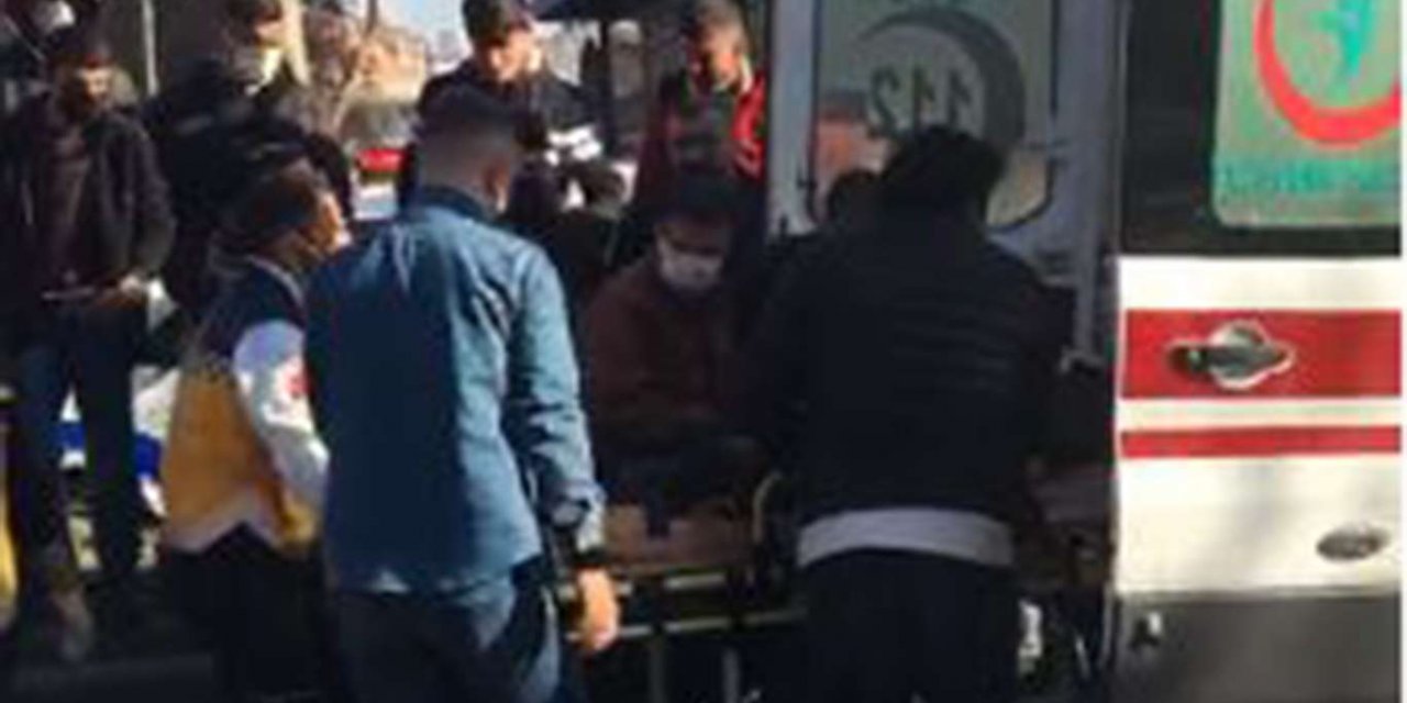 Motosiklet ile bisiklet çarpıştı: Bir yaralı