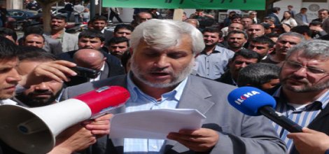 CHP'li belediye protesto edildi