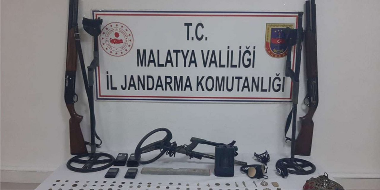 Malatya'da 140 adet tarihi eser yakalandı