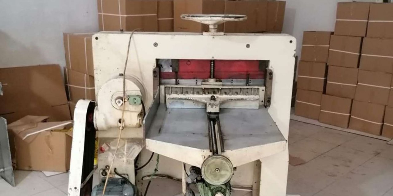 Kaçak sigara imalatı operasyonu