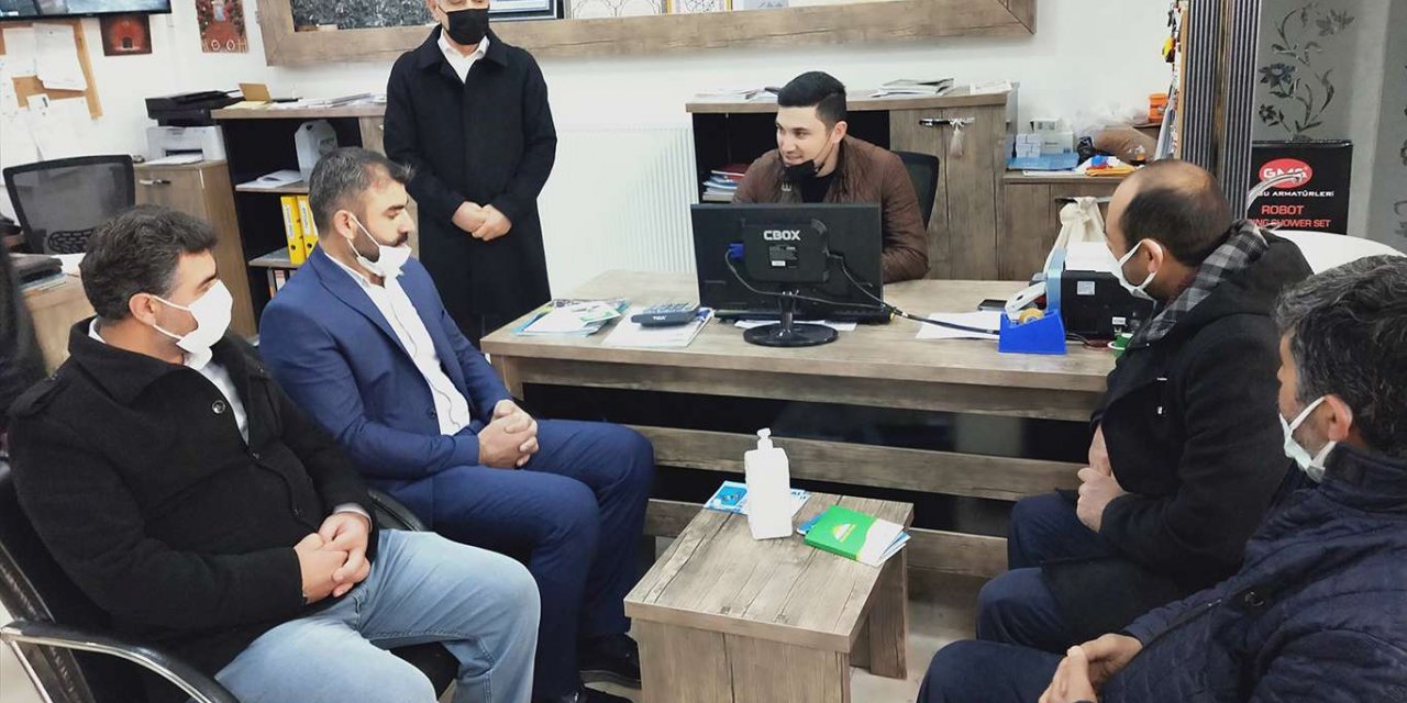 HÜDA PAR Elmadağ İlçe Başkanı Yardımcı’dan esnaf ziyareti