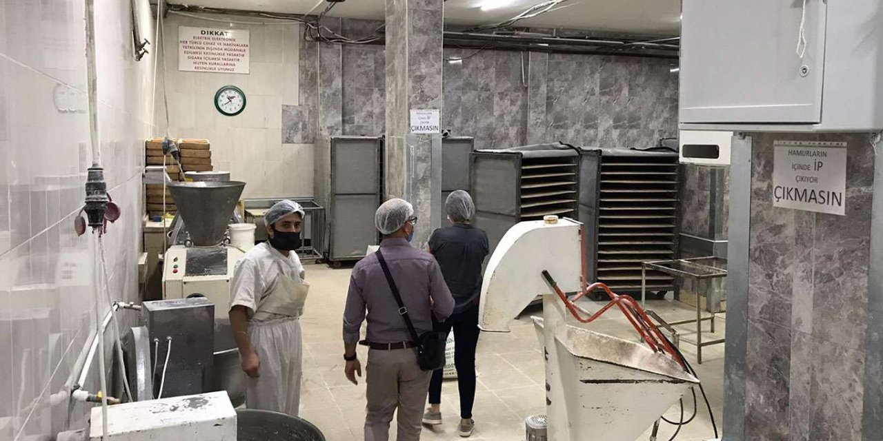 Van'da fırınlar ve unlu mamul işletmeleri denetlendi