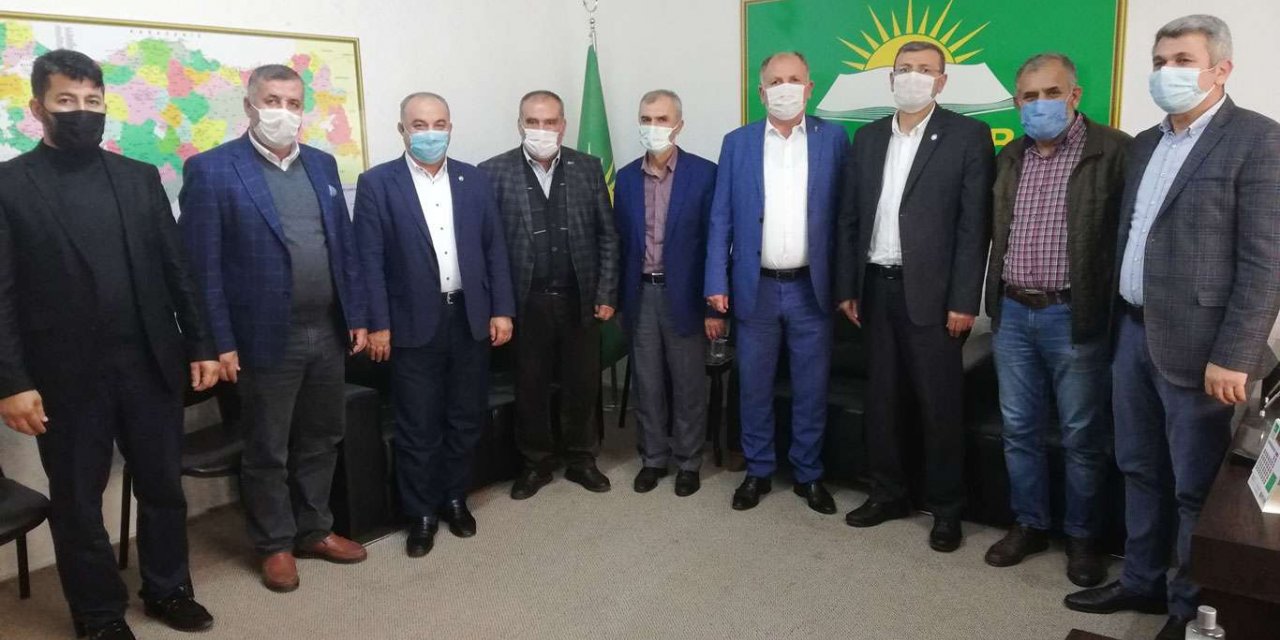 ADGİAD'dan HÜDA PAR Antalya İl Başkanlığına iade-i ziyaret