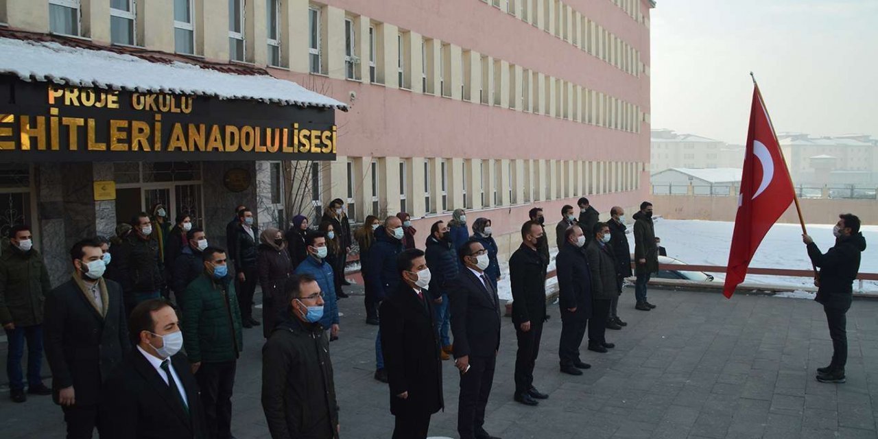 İstiklal Marşı okuma programı düzenlendi