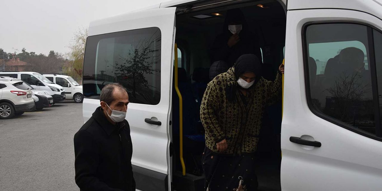 Malatya’da dilenciler toplatıldı