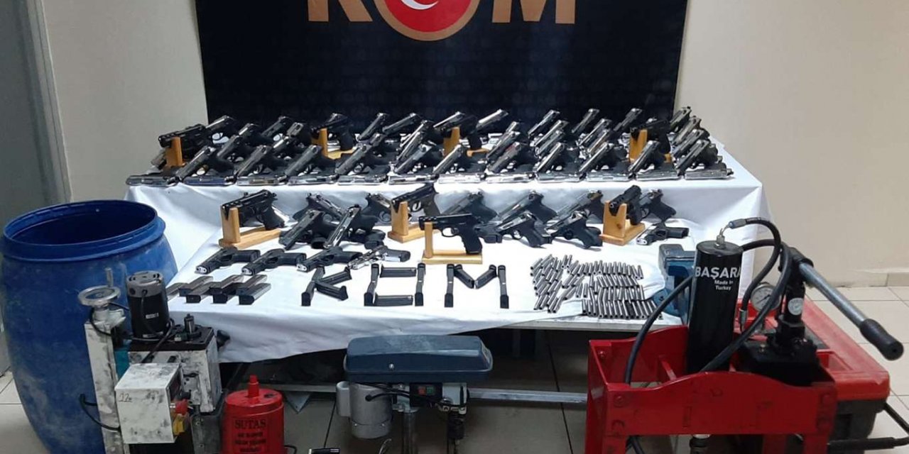 Batman’da silah atölyesine operasyon düzenlendi