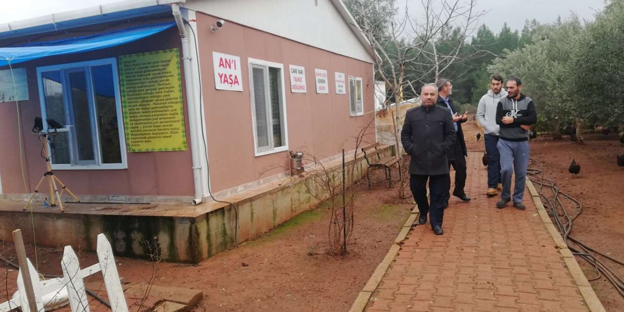 HÜDA PAR Antalya İl Başkanlığı'ndan "Sen Varsan Biz de Varız Derneği"ne ziyaret