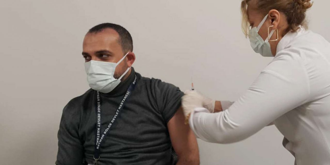 Batman'da Coronavirus’e karşı aşılama başladı