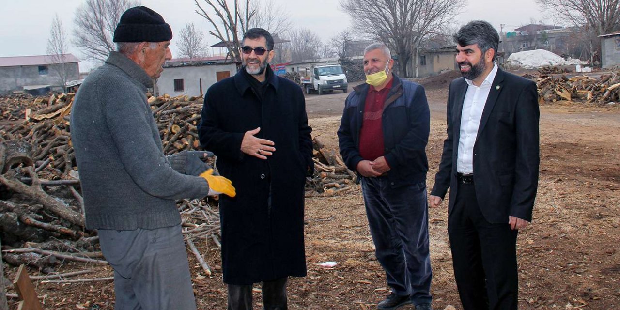 HÜDA PAR Diyarbakır İl Başkanı Dinç: "Oduncular Pazarı’nın sorunları giderilmeli"