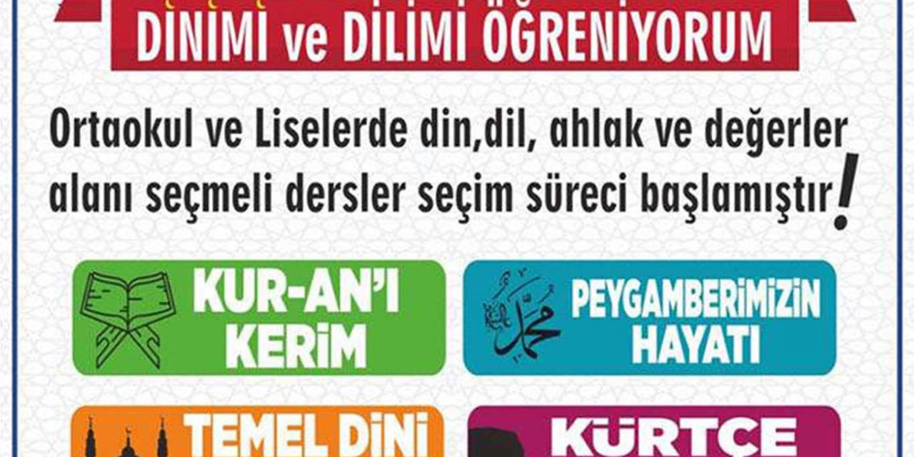 Kur'an-ı Kerim ve Siyer-i Nebi seçmeli ders tercihleri için son bir hafta