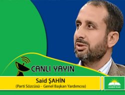 Sait Şahin, Halk TV'de Canlı Yayında