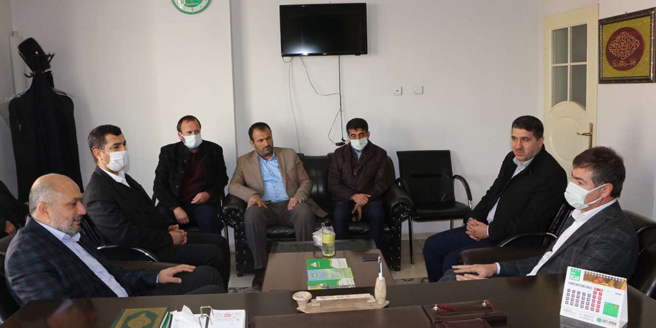 Milletvekili Demirkaya’dan HÜDA PAR Mardin İl Teşkilatına ziyaret
