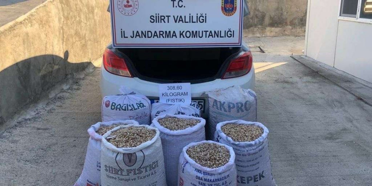 Fıstık fabrikasında hırsızlık yapan şüpheli suçüstü yakalandı