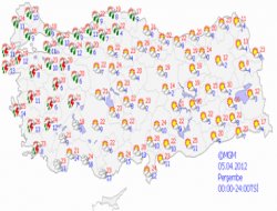 Türkiye Genelinde Hava Durumu