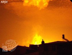 Petrol Boru Hattında Yangın