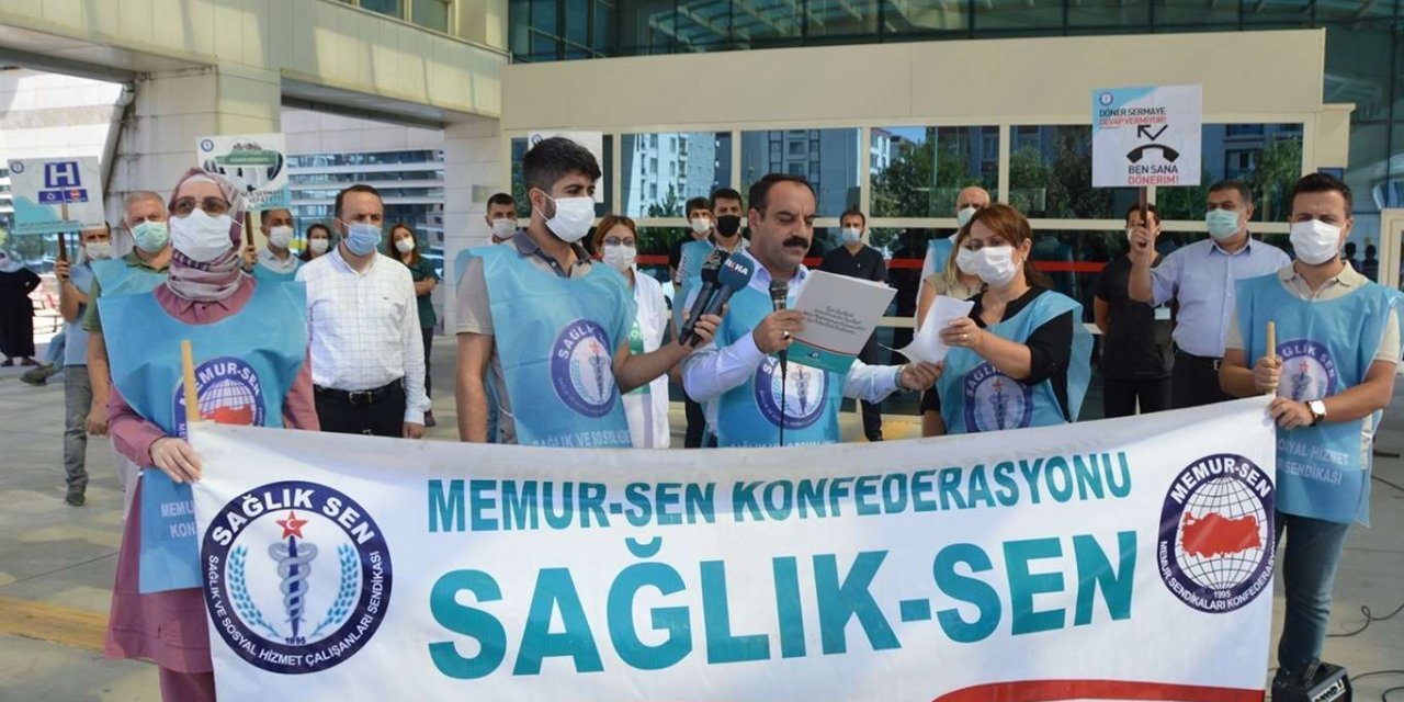 Sağlık-Sen sağlıkçılar için gündem oluşturmaya devam ediyor