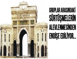 İstanbul Üniversitesi`nde Yine Gerginlik