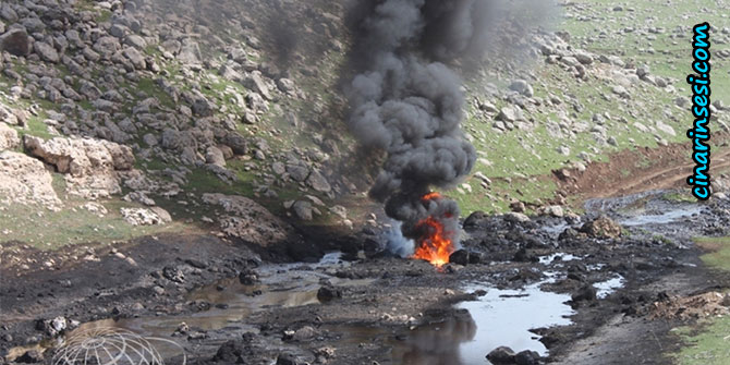 Şırnak'ın İdil'de oru hattındaki yangın söndürüldü