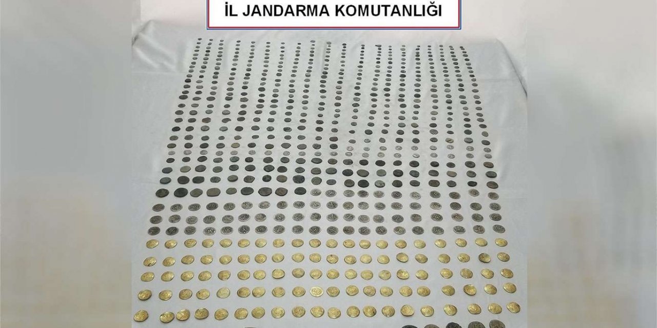 Batman'da 707 tarihi sikke ele geçirildi