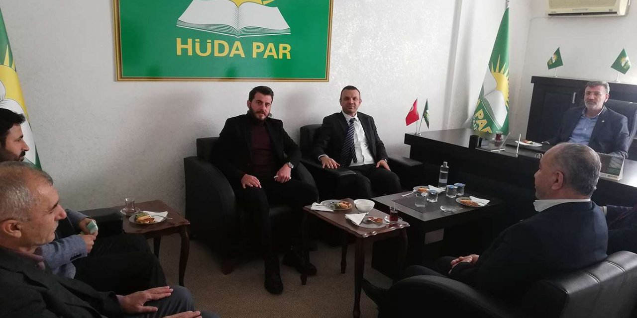 DEVA Partisi Antalya İl Başkanı’ndan HÜDA PAR’a iade-i ziyaret