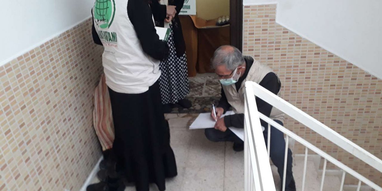 Umut Kervanı Antalya'da ihtiyaç sahiplerinin yüzünü güldürdü