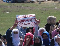 Yayla Düzü beldesinde Kutlu Doğum coşkusu