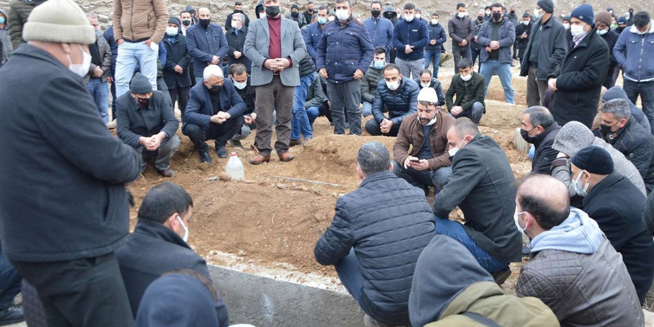 Maden ocağı kazasında vefat eden şahıs defnedildi