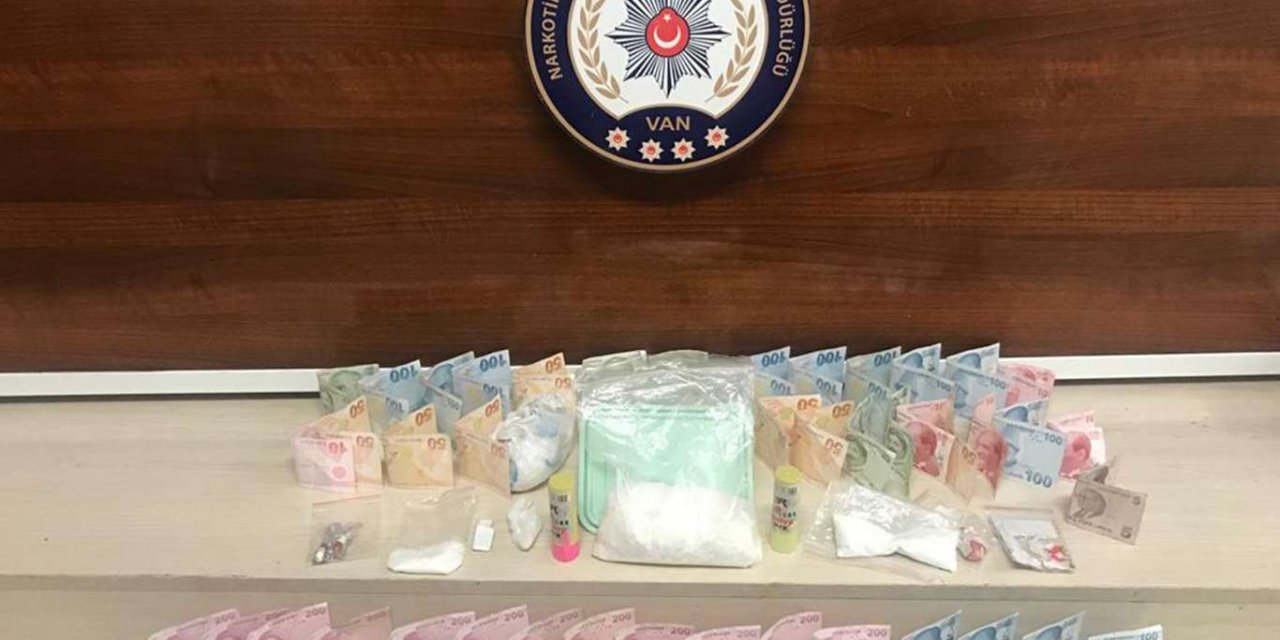Van'da uyuşturucu satıcılarına operasyon