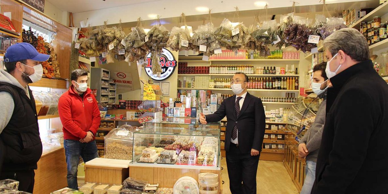 İstanbul genelinde maske mesafe ve temizlik denetimleri