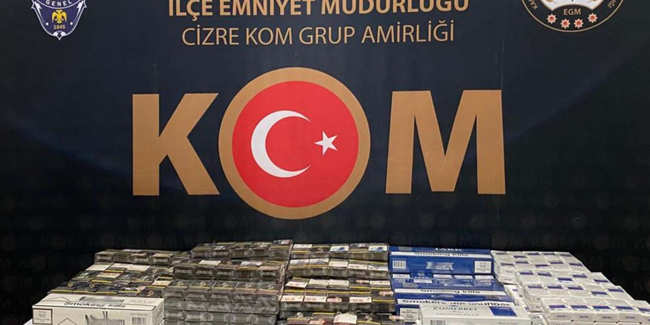 Şırnak’ta kaçakçılık operasyonu: 1 tutuklama